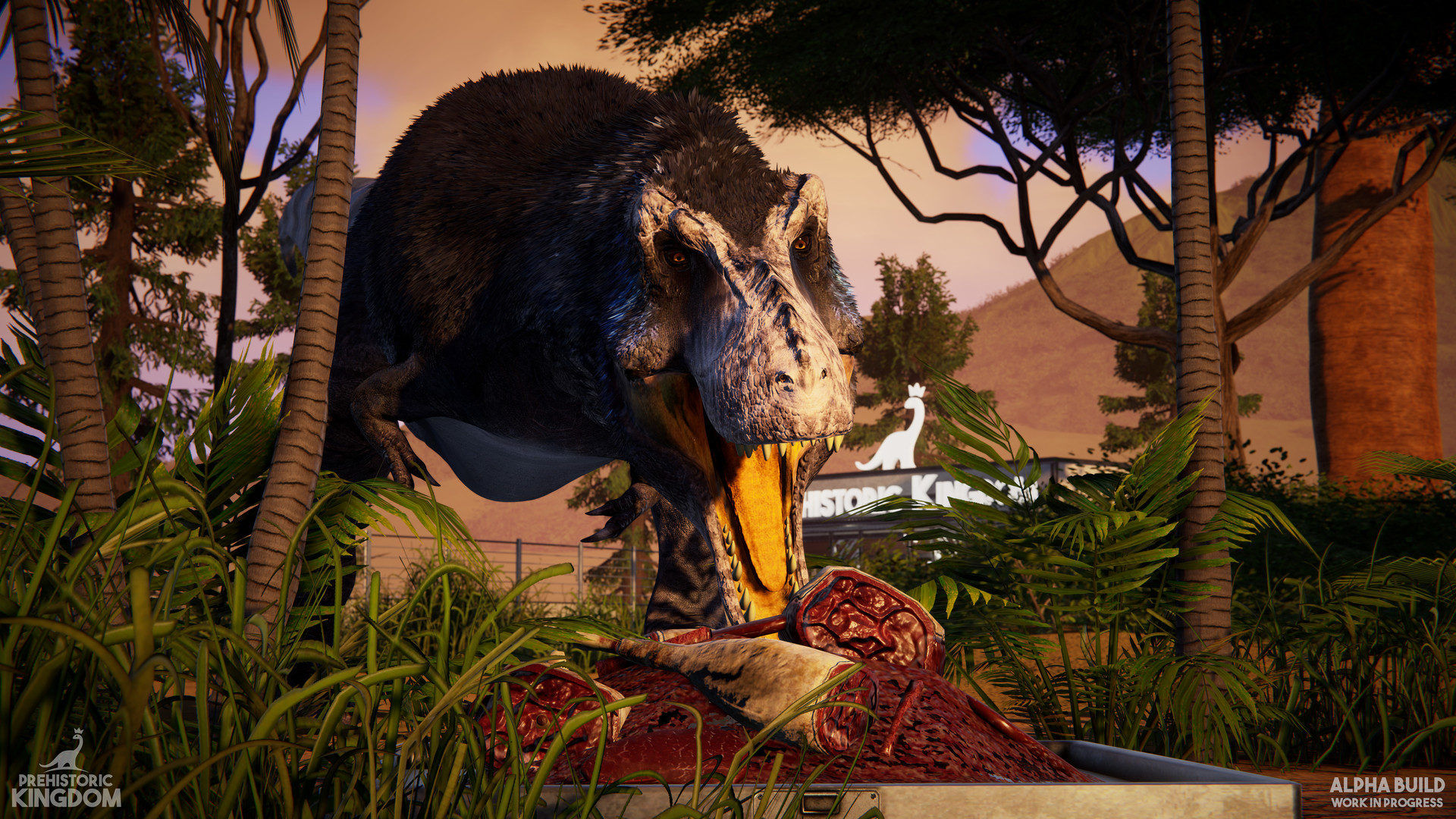 Dinosaur zoo management sim Prehistoric Kingdom launches via early access in April 2022