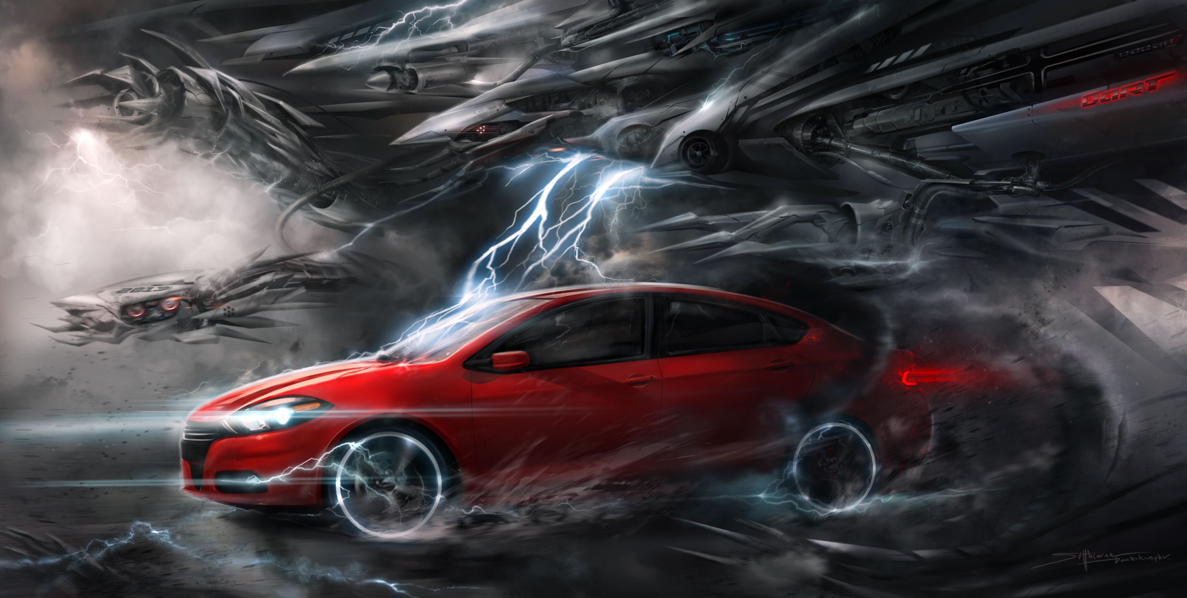Car CG HD Wallpaper