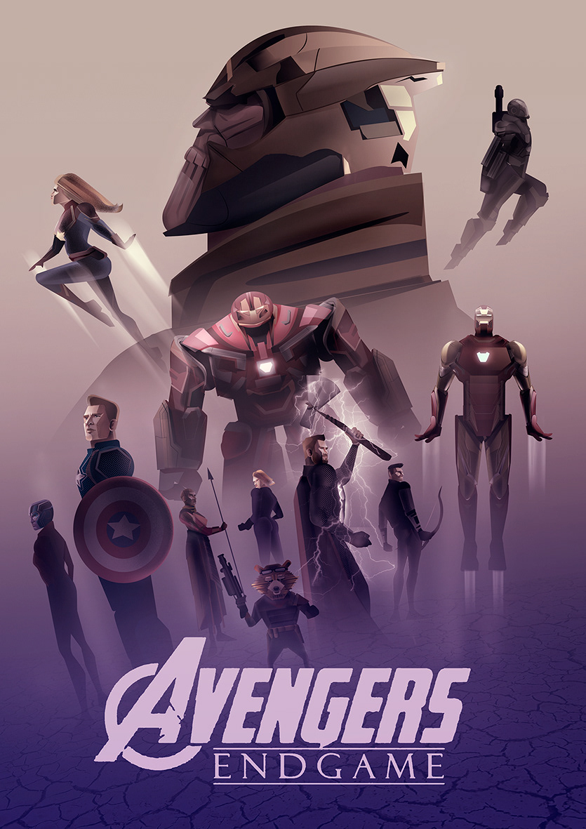 Avengers Endgame Illustration