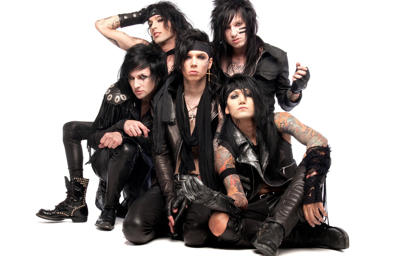 Wallpaper Rock, Music, Black Veil Brides, Jinxx, Jake Pitts, Andy Biersack, Ashley Purdy. image for desktop, section музыка