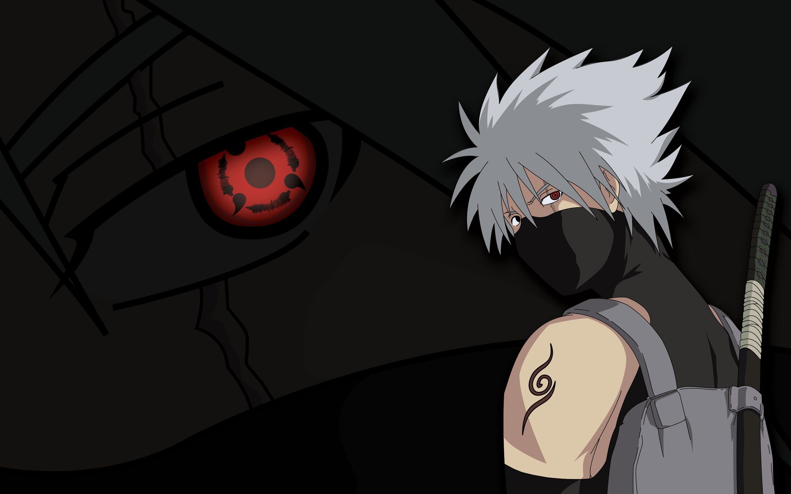 Kakashi Ataki Naruto wallpaper #manga #anime Hatake Kakashi #Sharingan red eyes anime boys K #wallpa. Wallpaper anime, Wallpaper naruto, Naruto wallpaper iphone