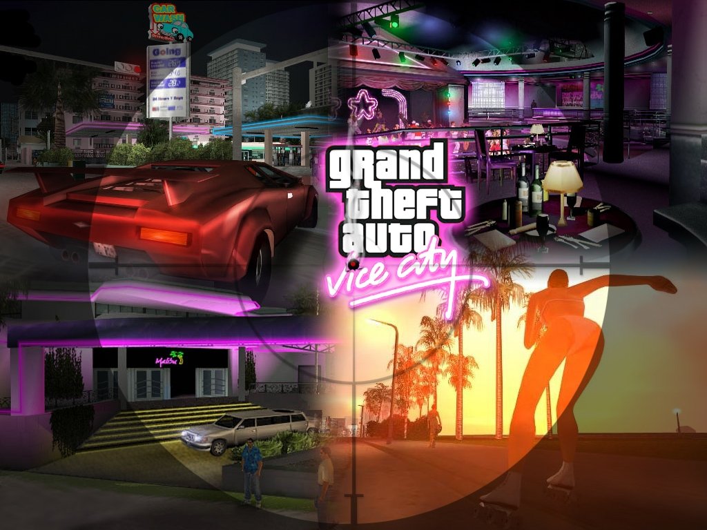 Gta vice city картина