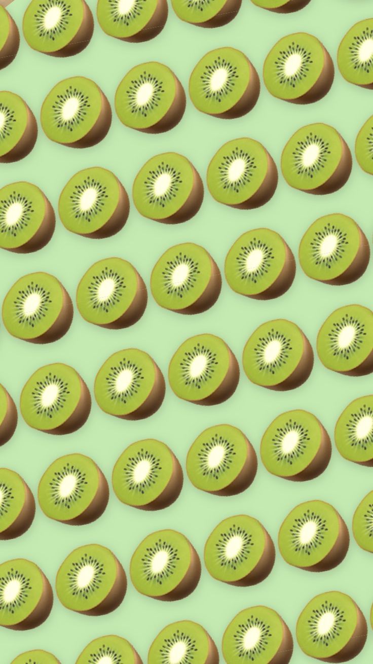 Cute kiwi green aesthetic wallpaper