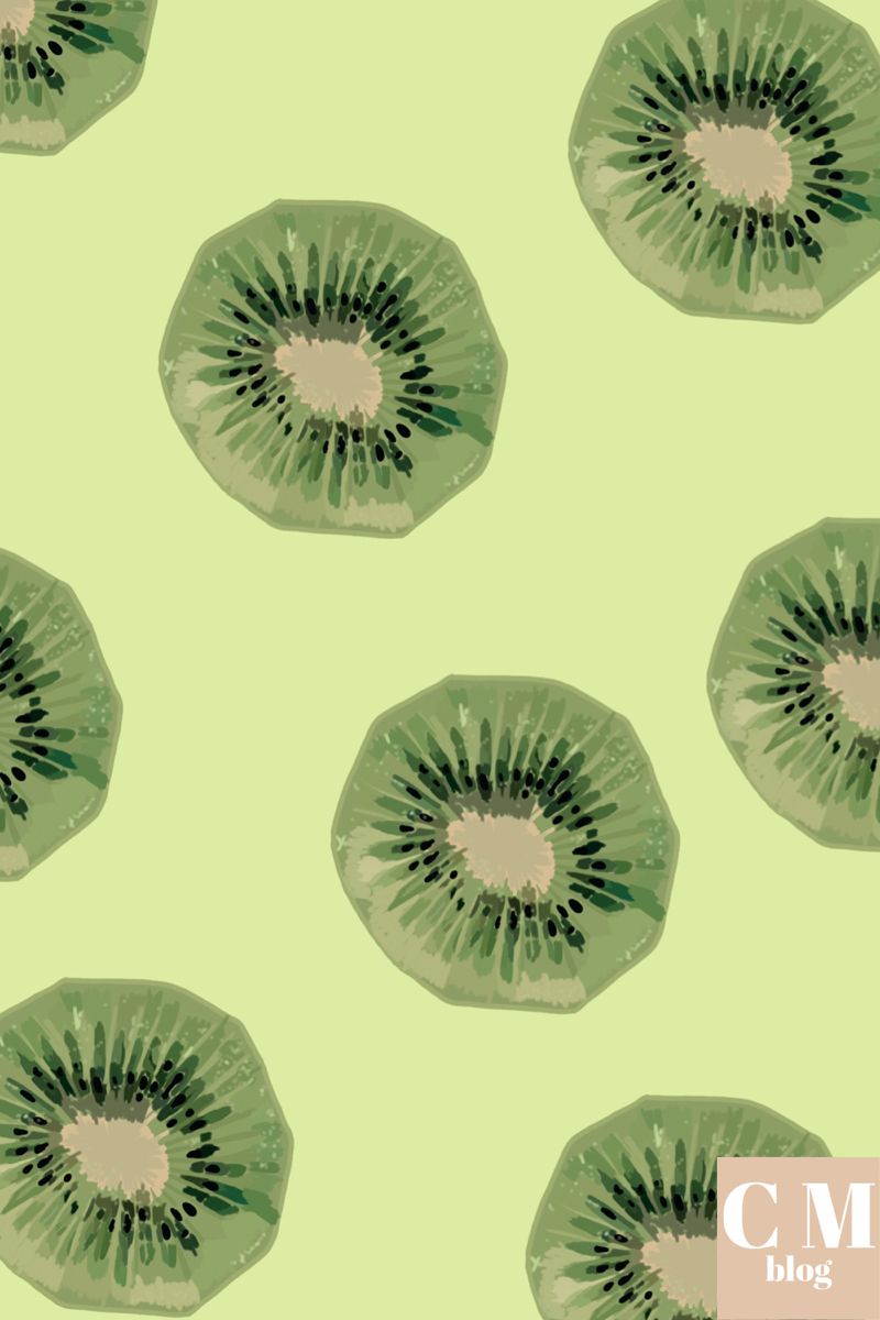 Kiwi!!. Stamp drawing, iPhone background, Picture collage