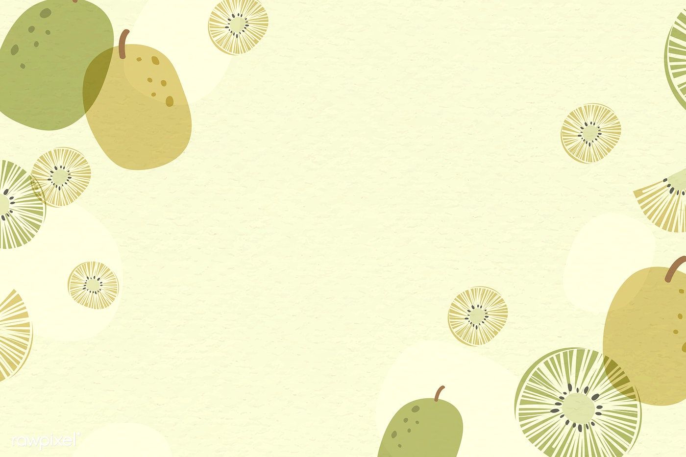 Kiwi patterned background with design space vector / wan. Background patterns, Powerpoint background design, Fruit illustration