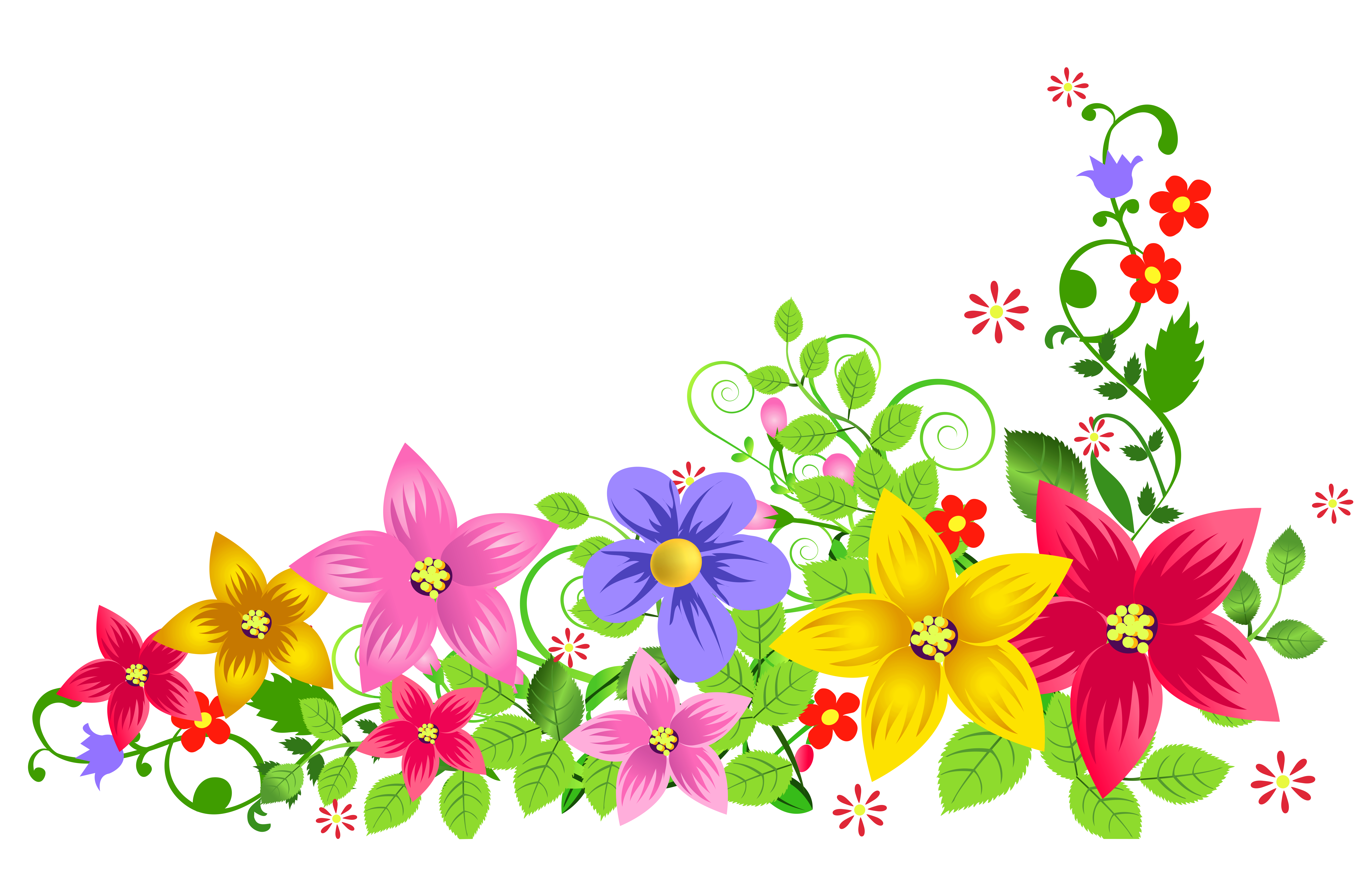 Free Transparent Flower Background, Download Free Transparent Flower Background png image, Free ClipArts on Clipart Library