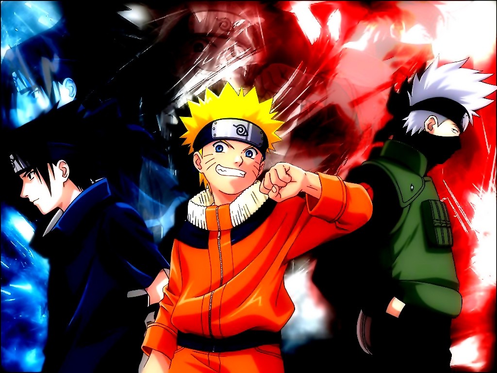 anime, Uzumaki Naruto, Hatake Kakashi, Uchiha Sasuke Wallpaper HD / Desktop and Mobile Background