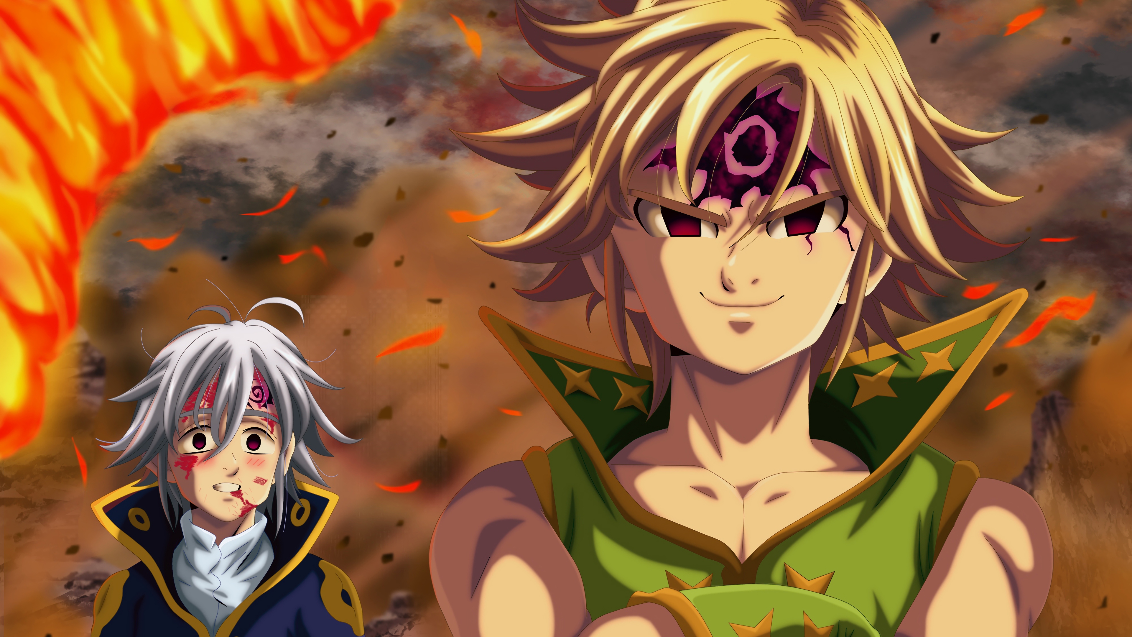 The Seven Deadly Sins 4k Ultra HD Wallpaper