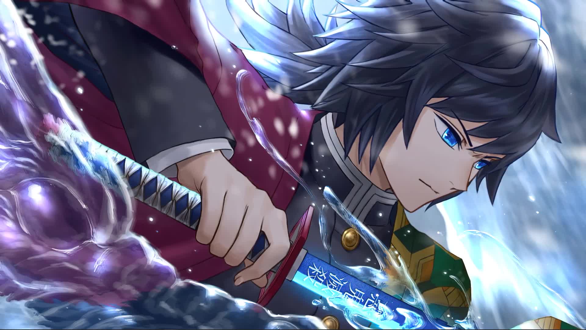 Demon Slayer Giyu Tomioka Anime Live Wallpaper: Free HD 4K Live Wallpaper For Windows & MacOS