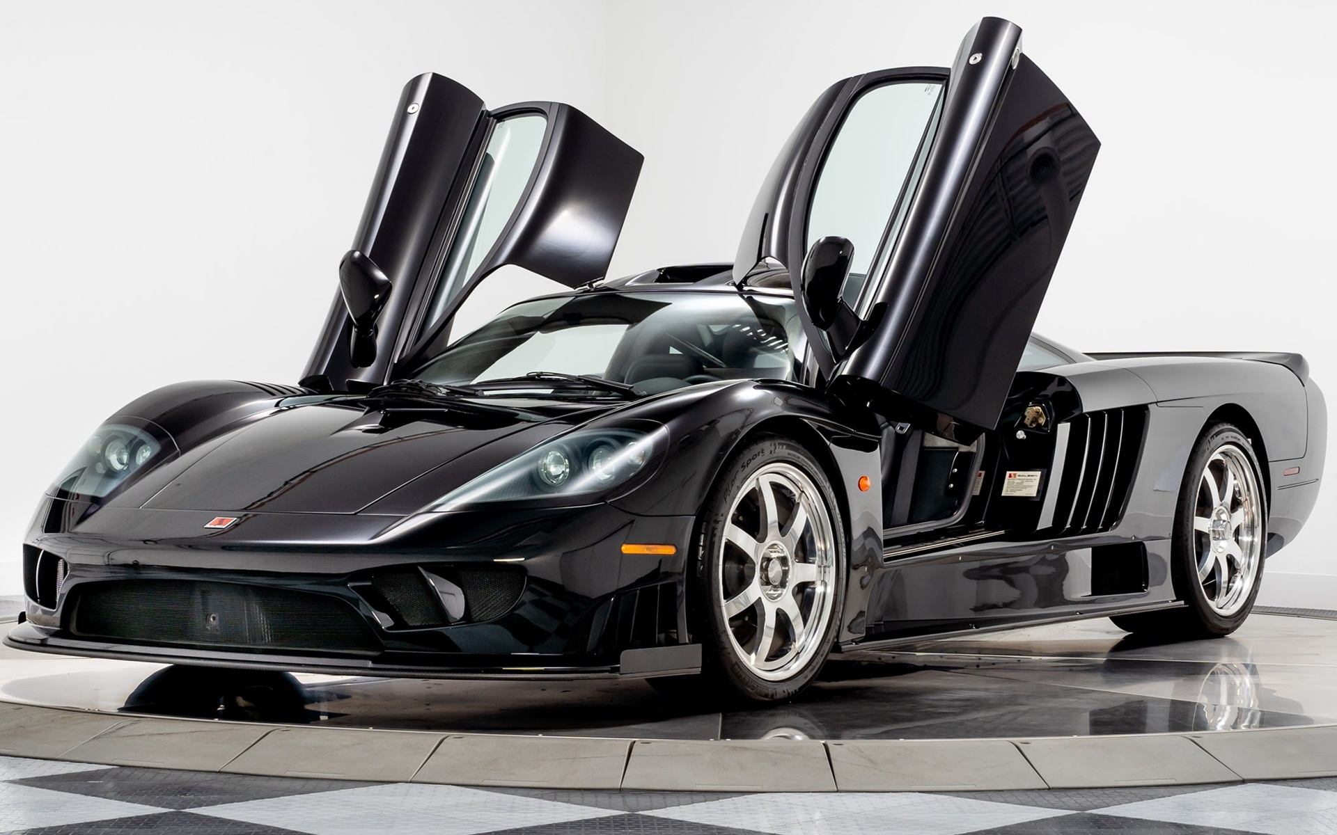 Black Saleen S7 Twin Turbo Wallpaper 44567