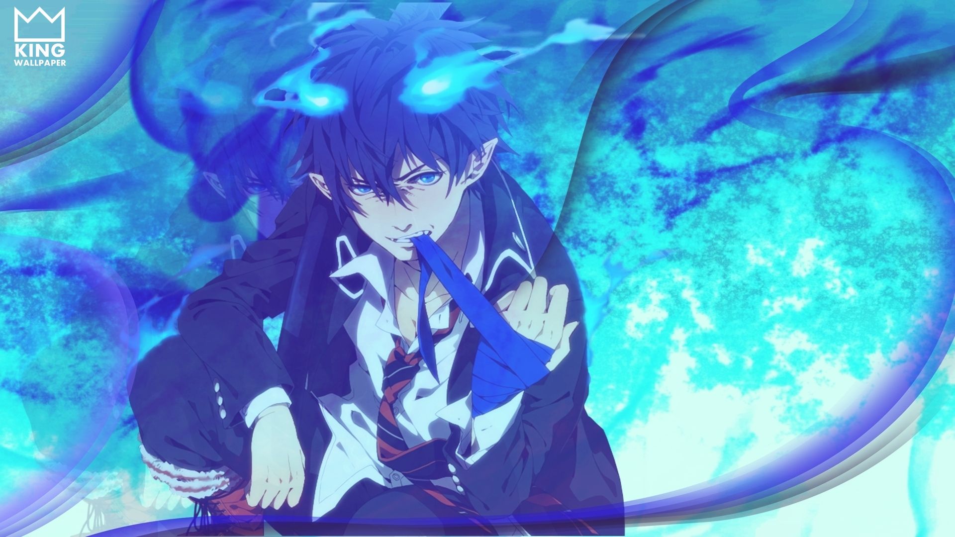 Blue exorcist rin, Blue exorcist anime, Exorcist anime