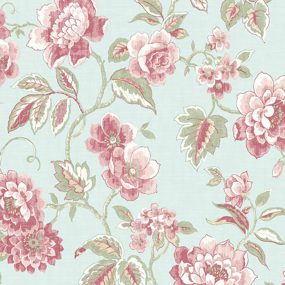 ABMC Bloomfield 32.7' x 20.5 Floral Roll Wallpaper