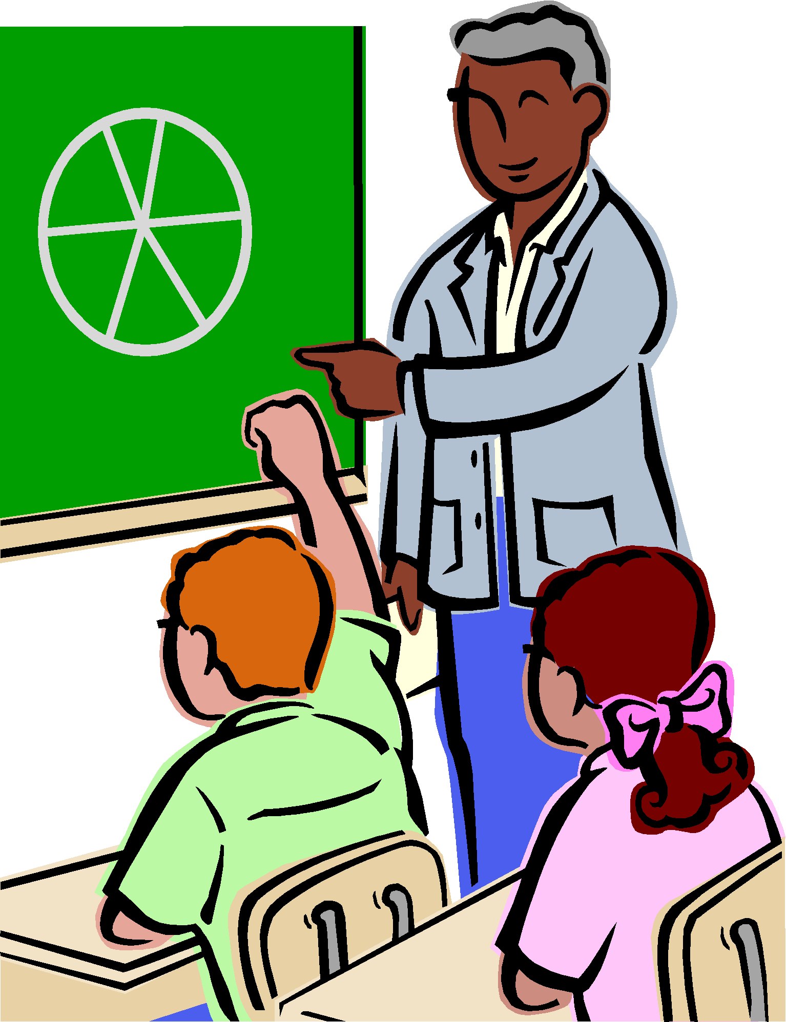 teachers helping students clipart images