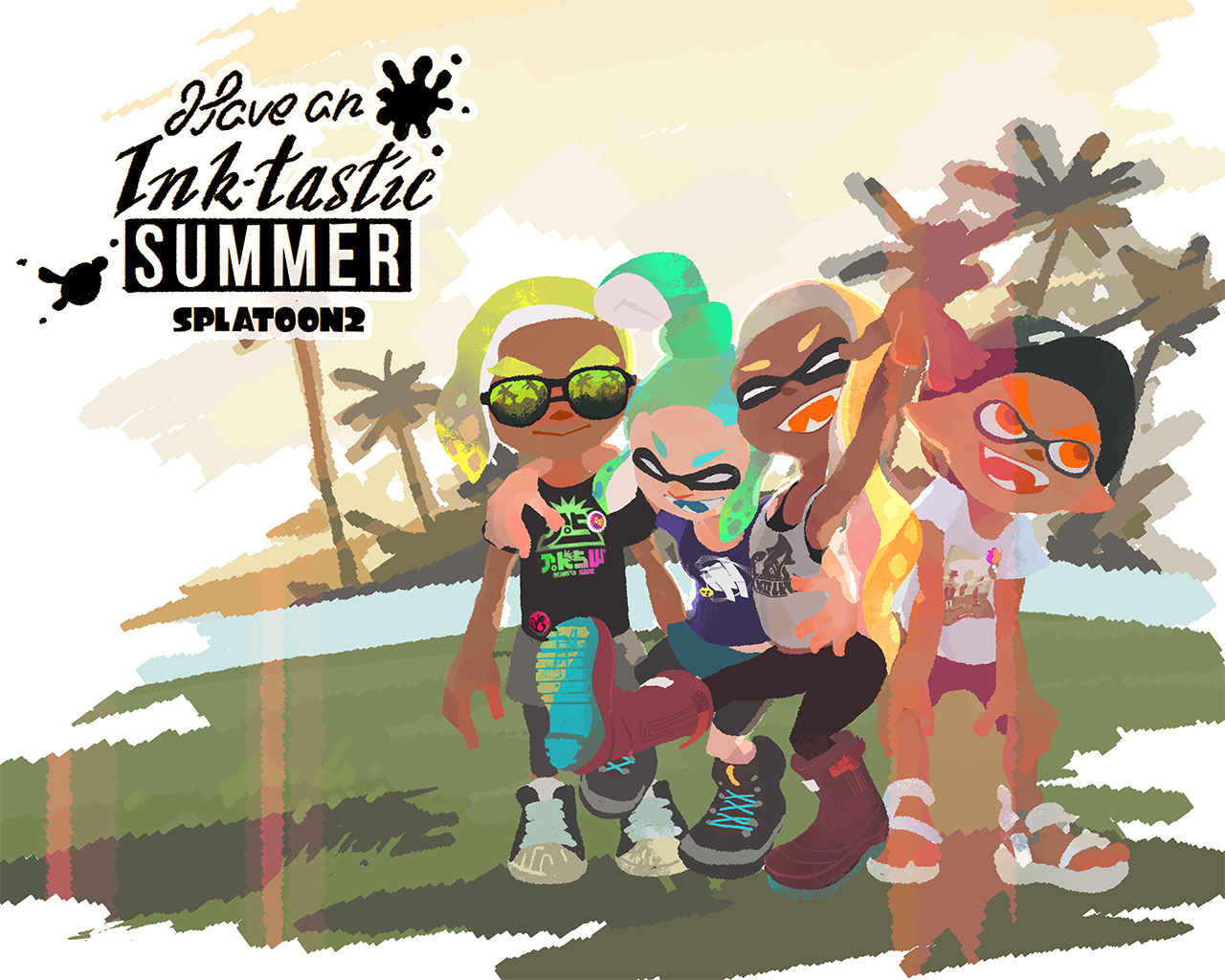 Splatoon 2 Wallpaper Summer