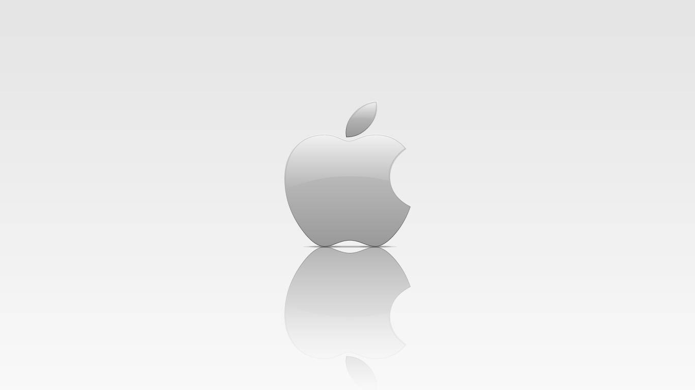 Apple White Wallpaper
