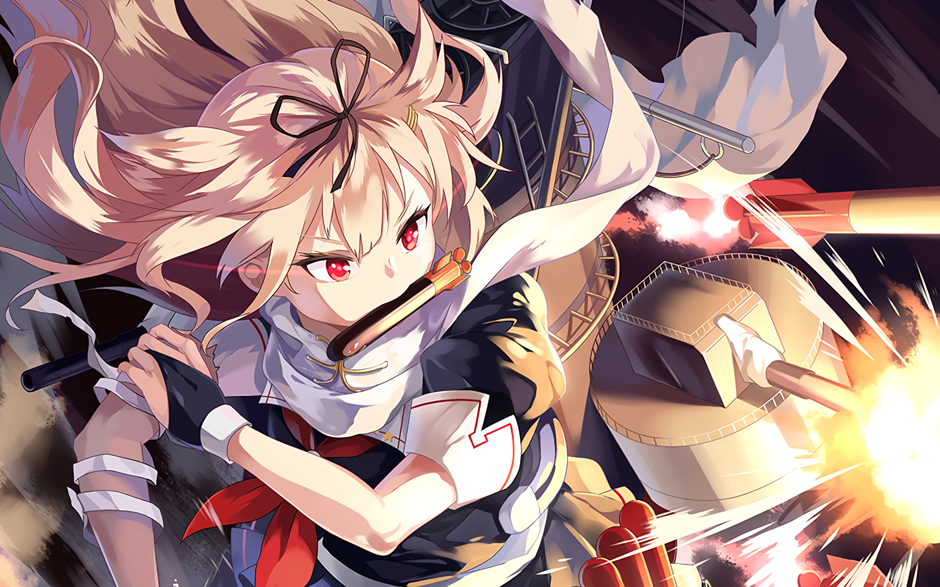 Yuudachi (Kancolle) HD Wallpaper and Background Image