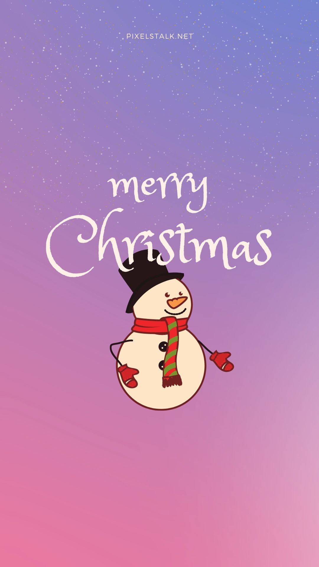 Pink Christmas iPhone Wallpaper