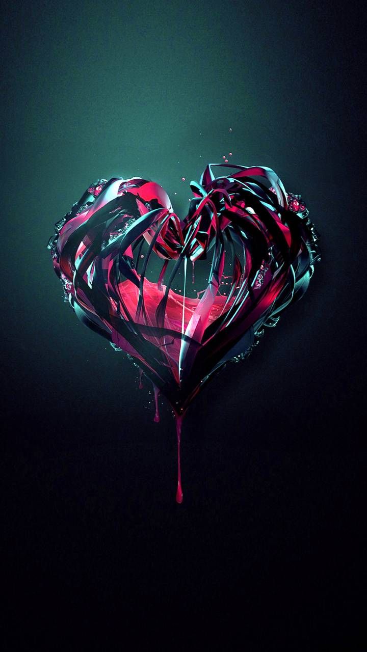 Download heart wallpaper by dathys now. Browse millions of popular amour Wallpape. Heart wallpaper, Broken heart wallpaper, Gothic wallpaper