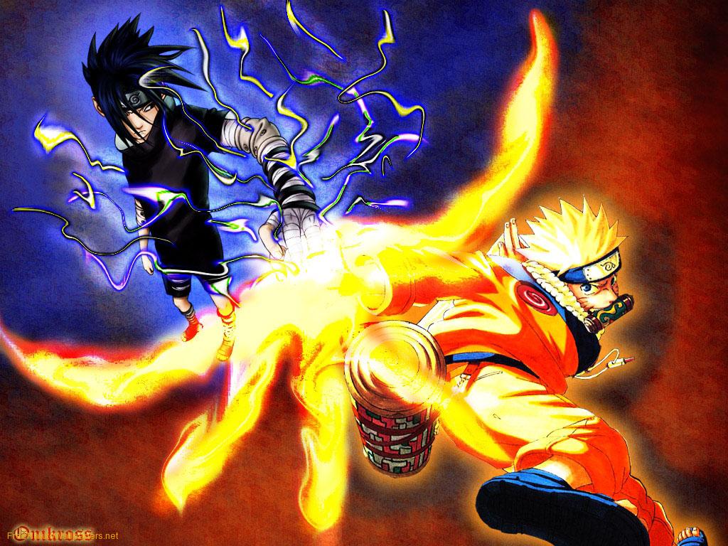 Naruto Rasengan vs Sasuke Chidori Wallpaper Free Naruto Rasengan vs Sasuke Chidori Background
