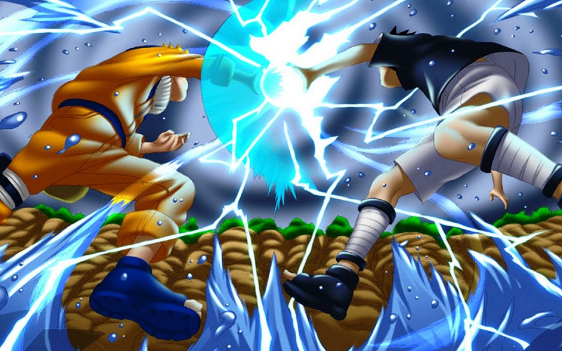 Battles Uzumaki Naruto Rasengan Chidori Naruto Shippuden (id: 166473). Naruto shippuden, Naruto, Sasuke uchiha death