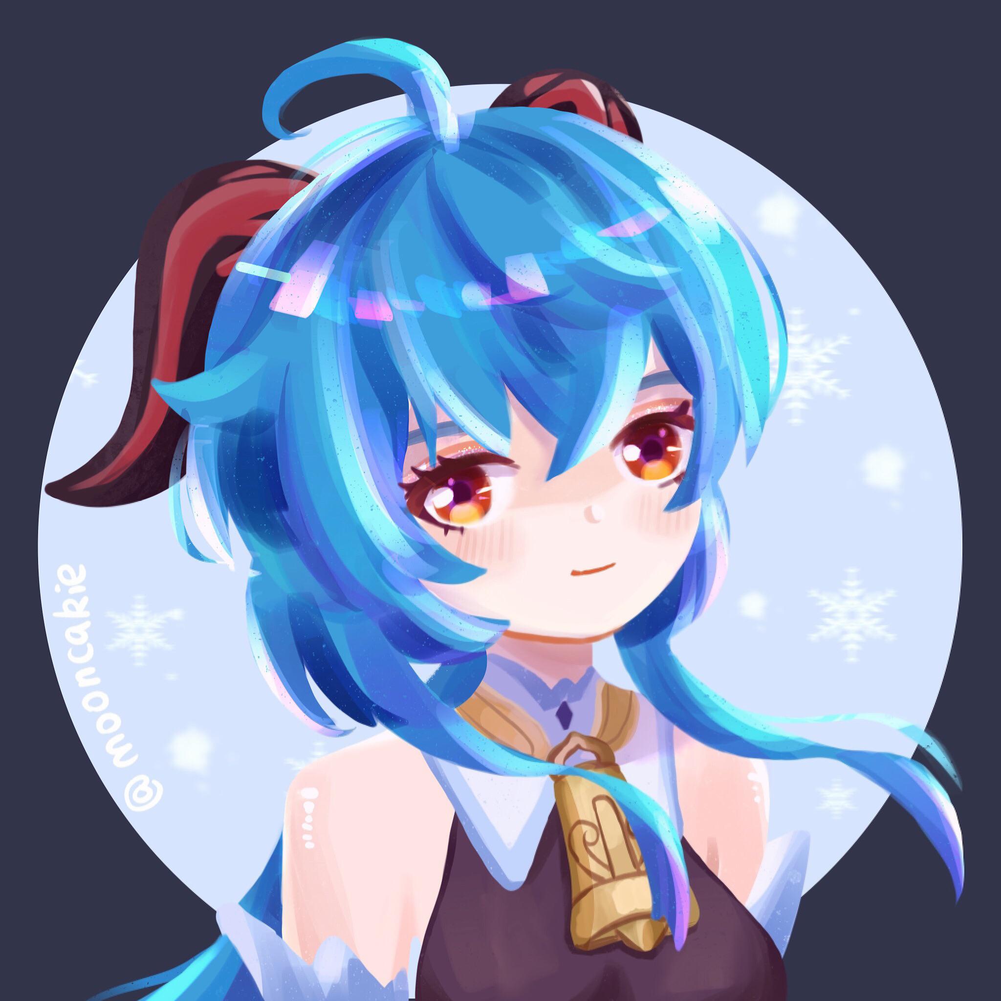 No.7 pfp Ganyu Ganyu means sweet rain