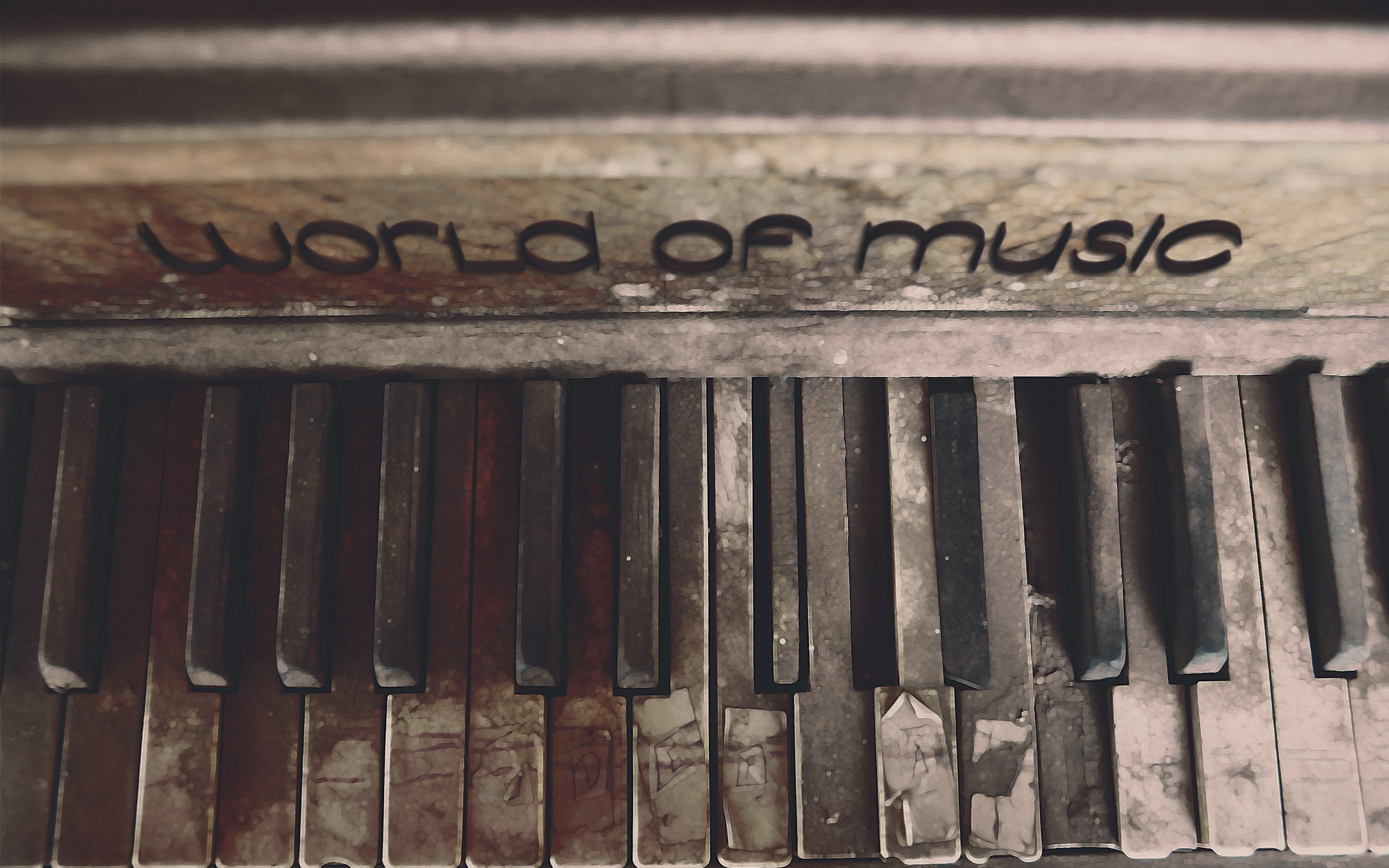 piano, Music, Vintage Wallpaper HD / Desktop and Mobile Background