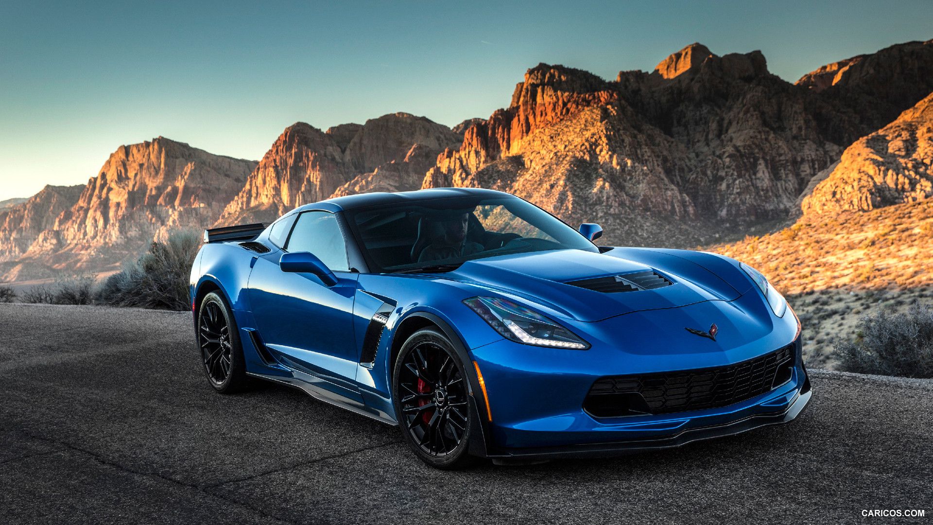 Blue Corvette Wallpapers  Wallpaper Cave