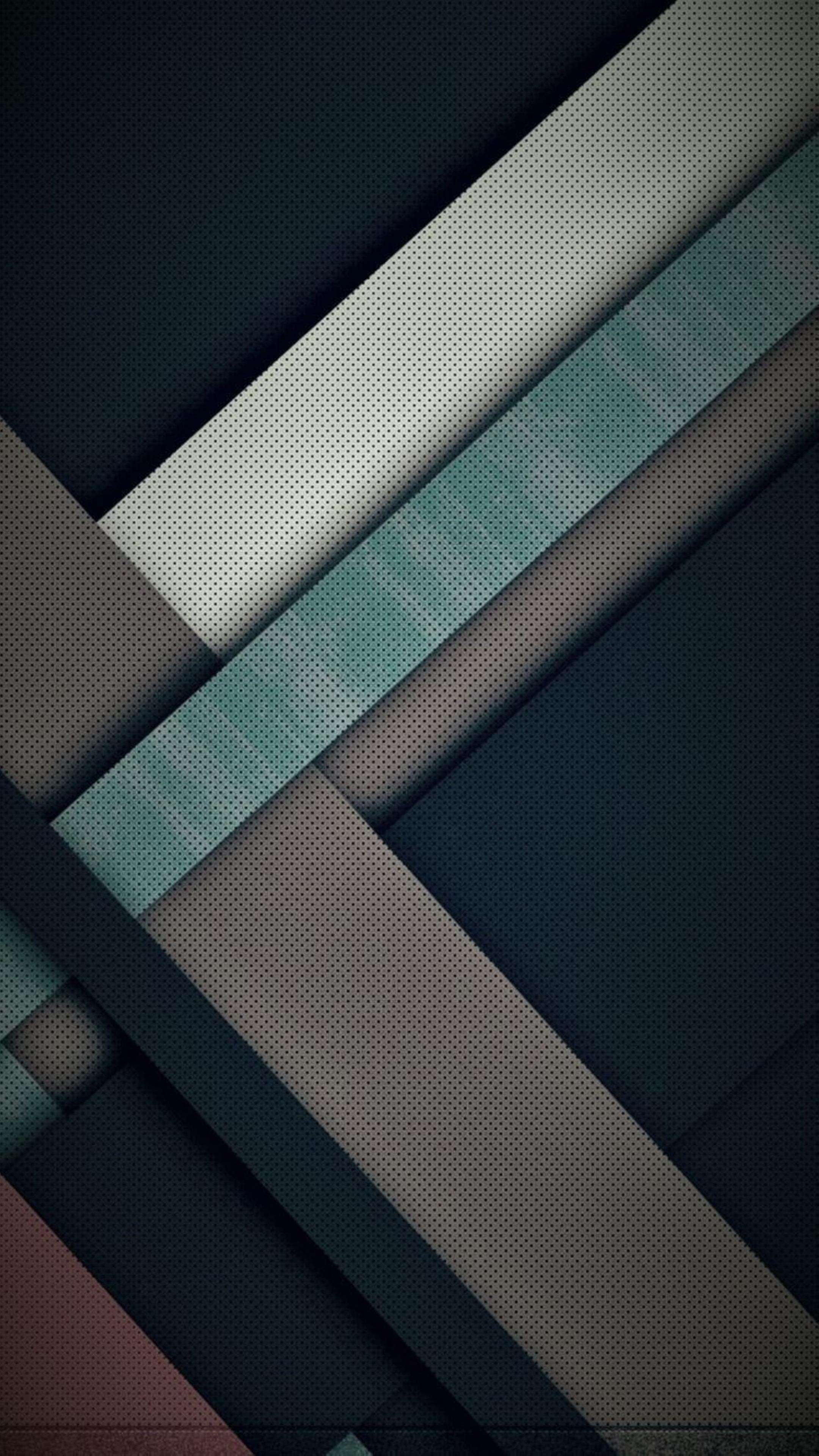 Material Strips Dark 4K Phone Wallpaper