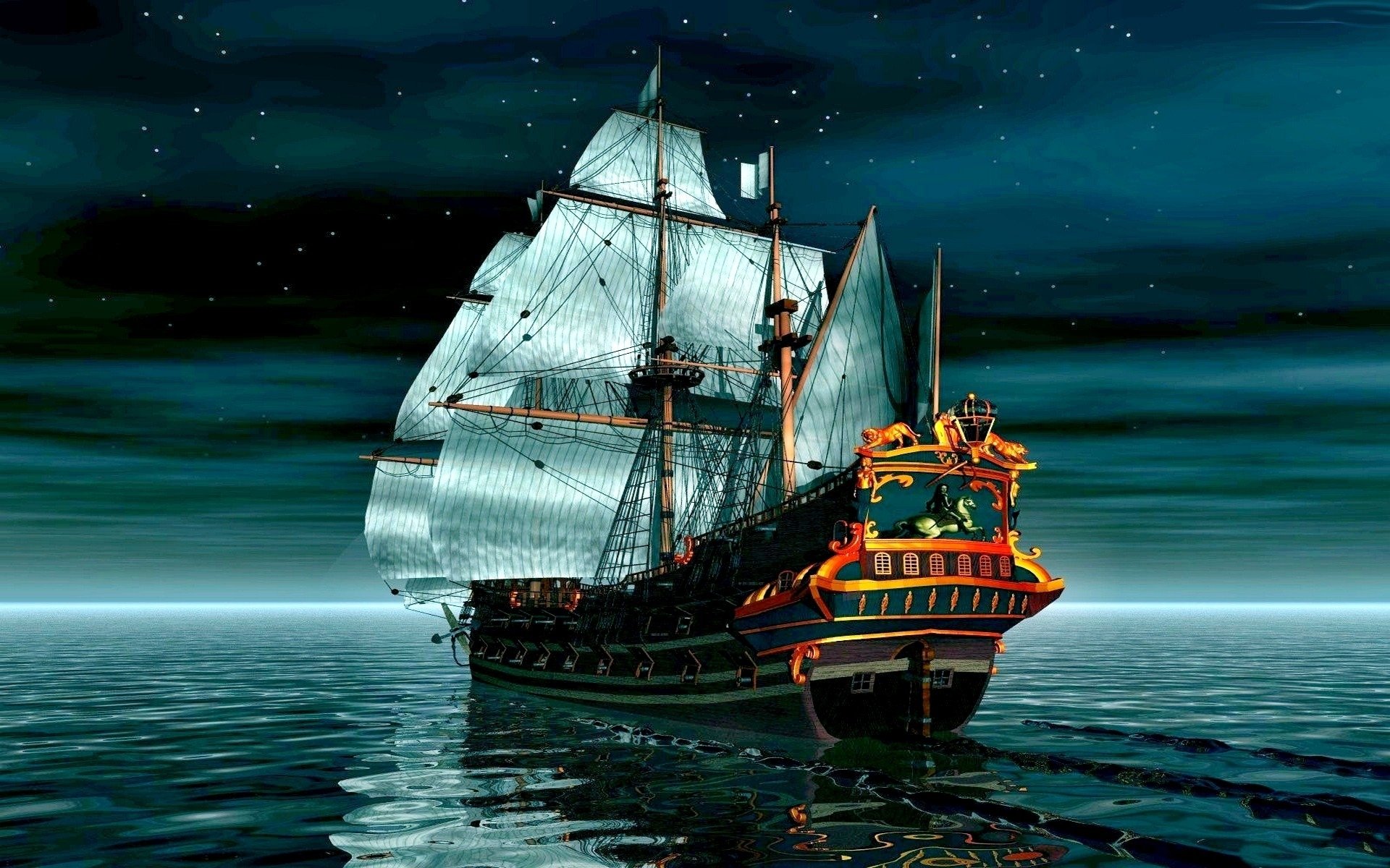tall ship HD Wallpaper
