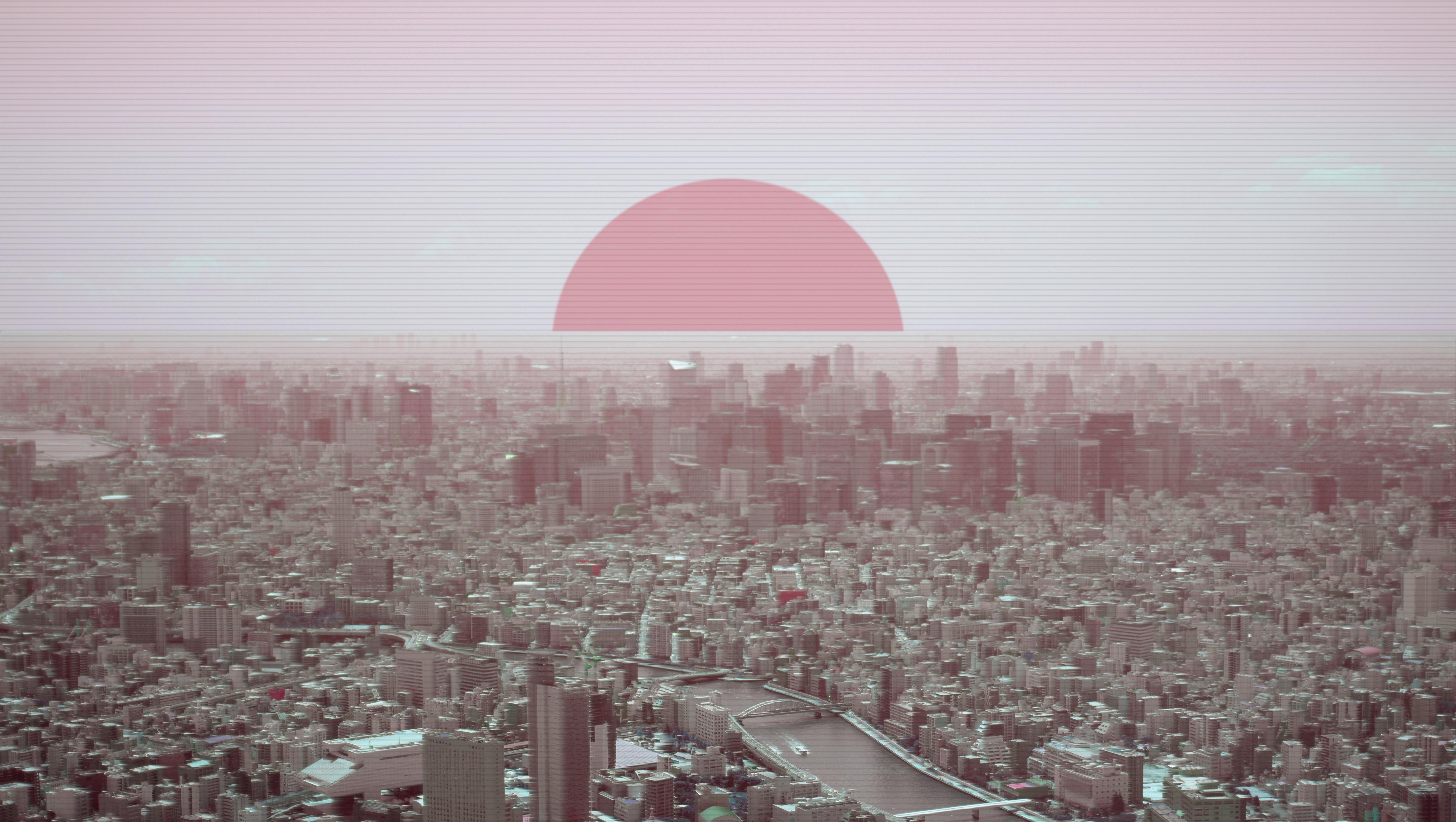 Tokyo Sunrise 4K wallpaper