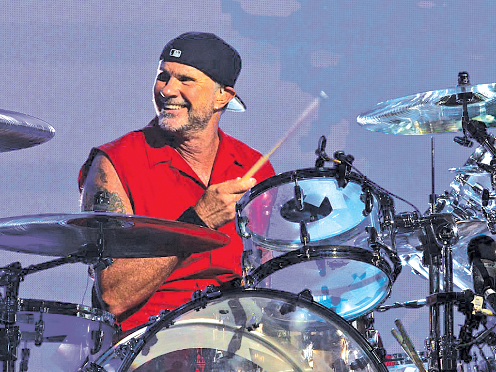 Rocker Chad Smith Heads Home For Day Of Meet And Greet