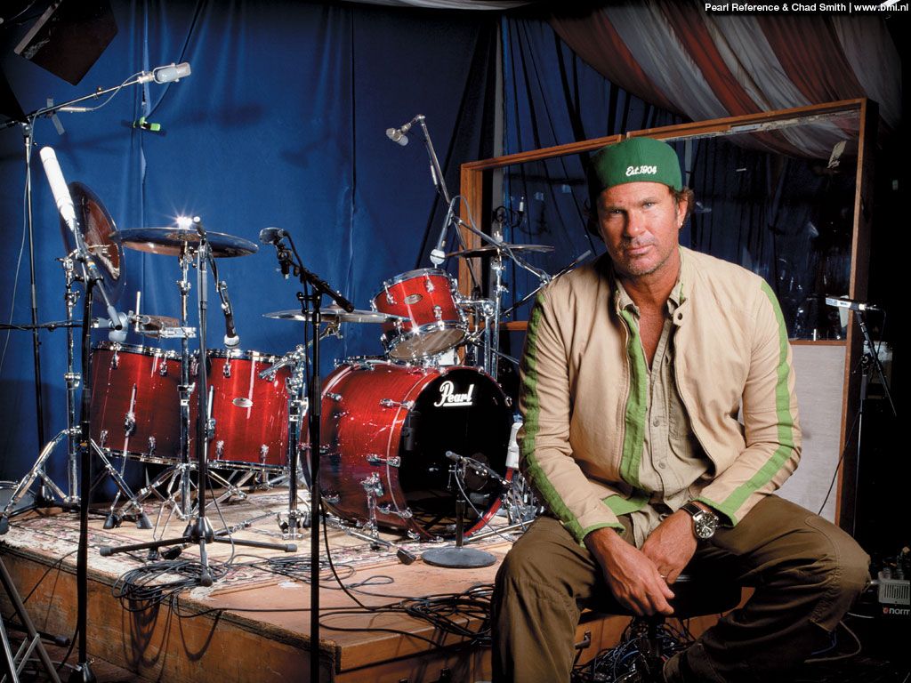 CHAD SMITH. Chad, Red hot chili peppers, Red hot