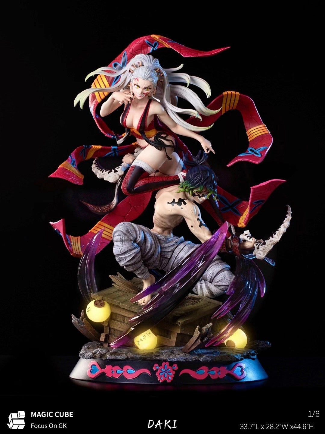 6 Scale Daki Slayer: Kimetsu No Yaiba Resin Statue C