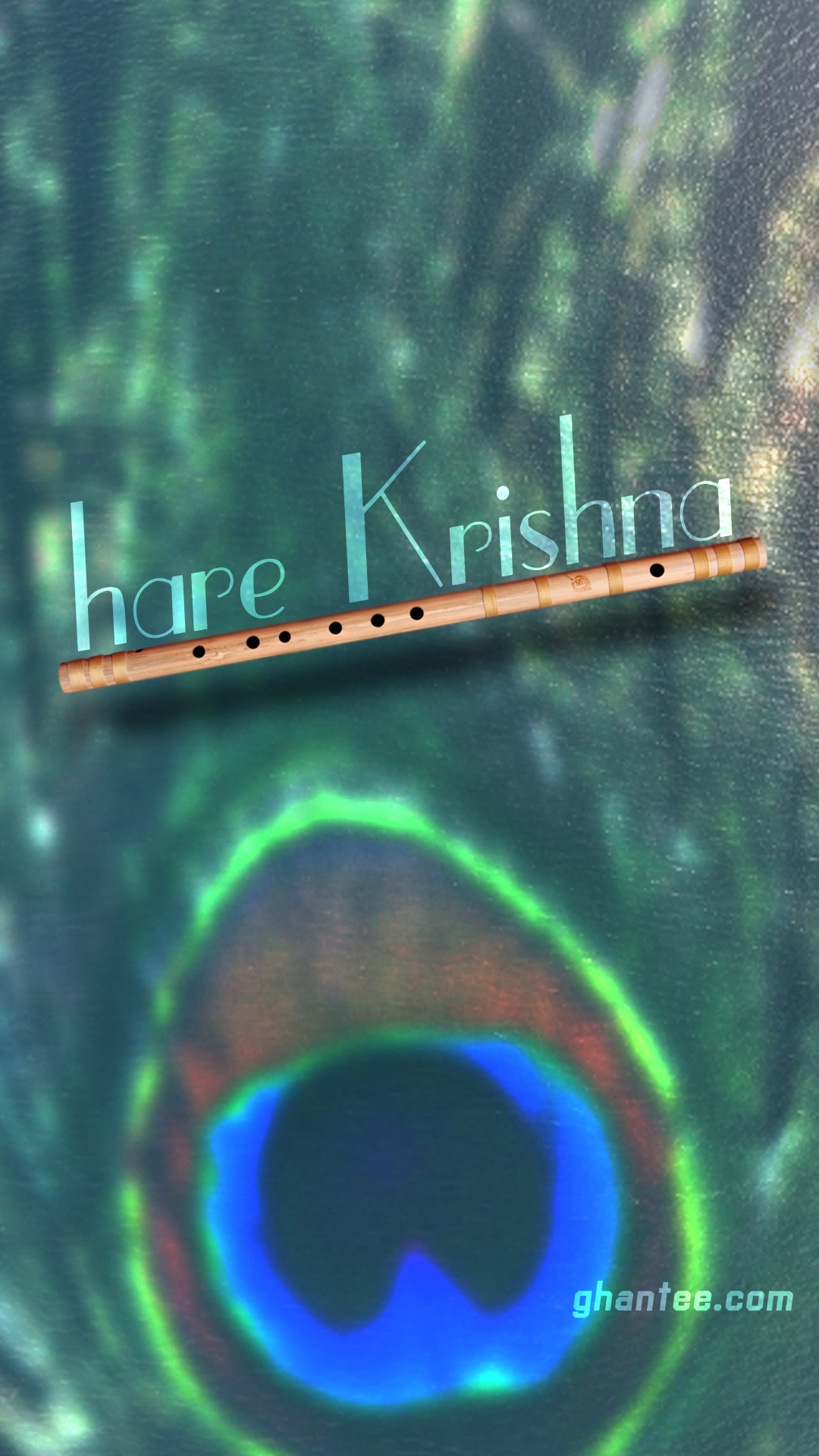 krishna flute HD phone wallpaper