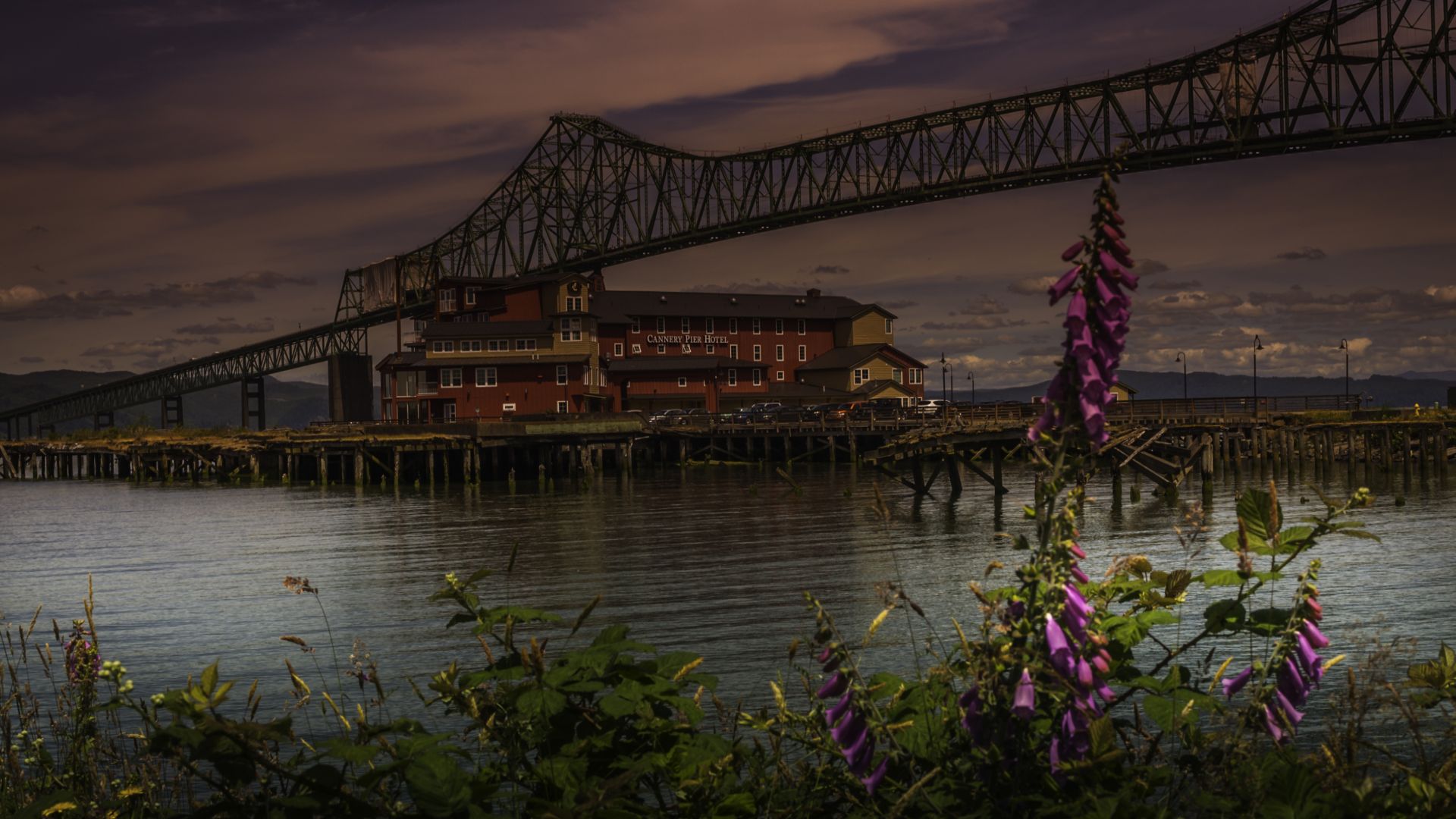 Astoria–Megler Bridge HD Wallpaper