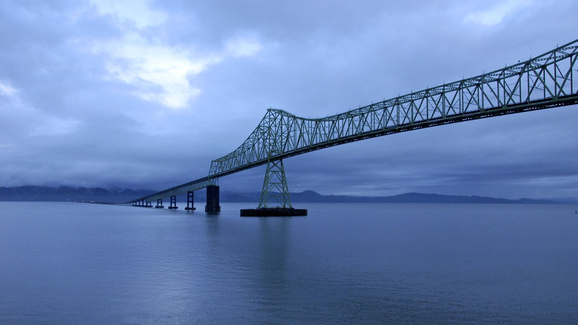 Astoria–Megler Bridge HD Wallpaper
