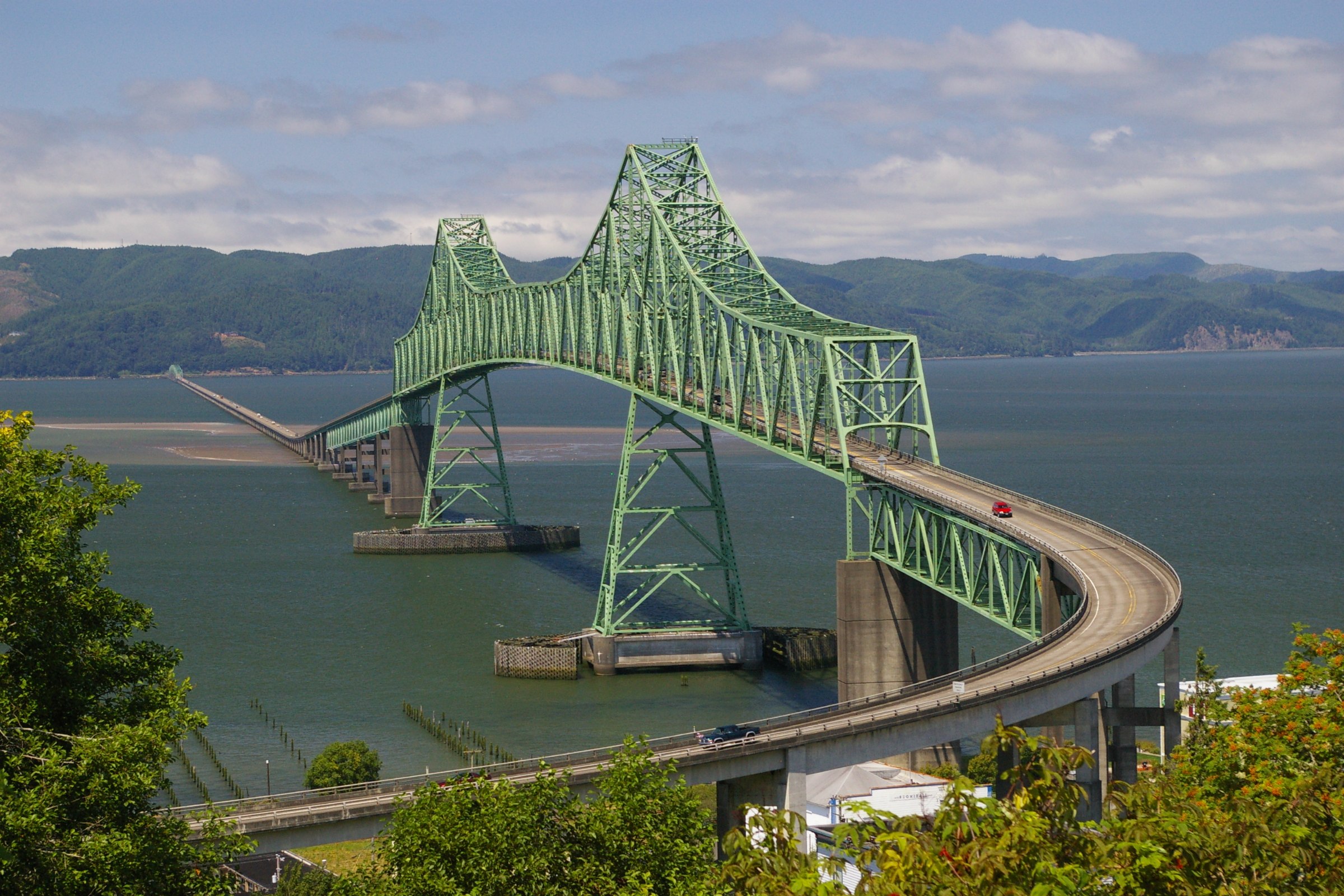 Astoria Megler Bridge Widescreen Wallpaper 97110