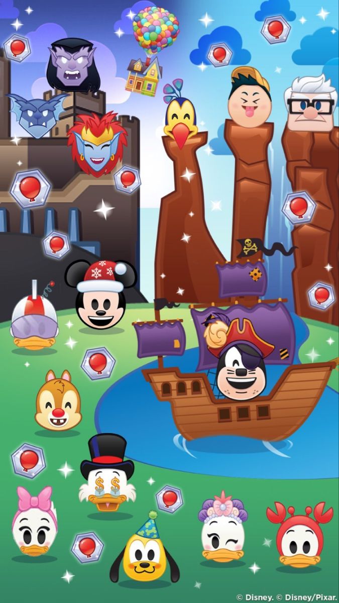 Fondo de Pantalla Disney Emoji Blitz / Disney Wallpaper. Disney emoji, Disney phone wallpaper, Walt disney animation studios