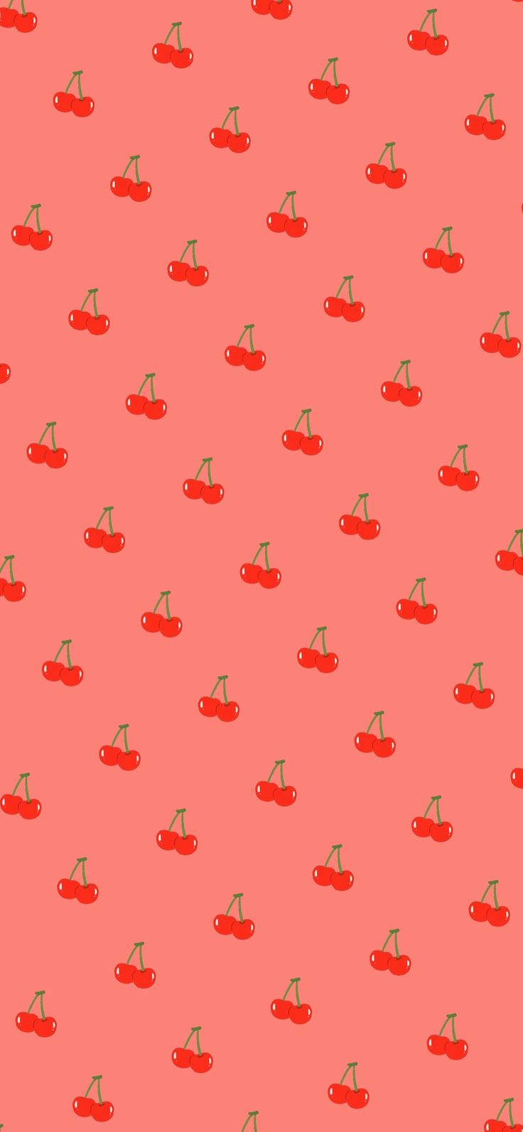Cherry wallpaper. Red wallpaper, Fruit wallpaper, Cute patterns wallpaper