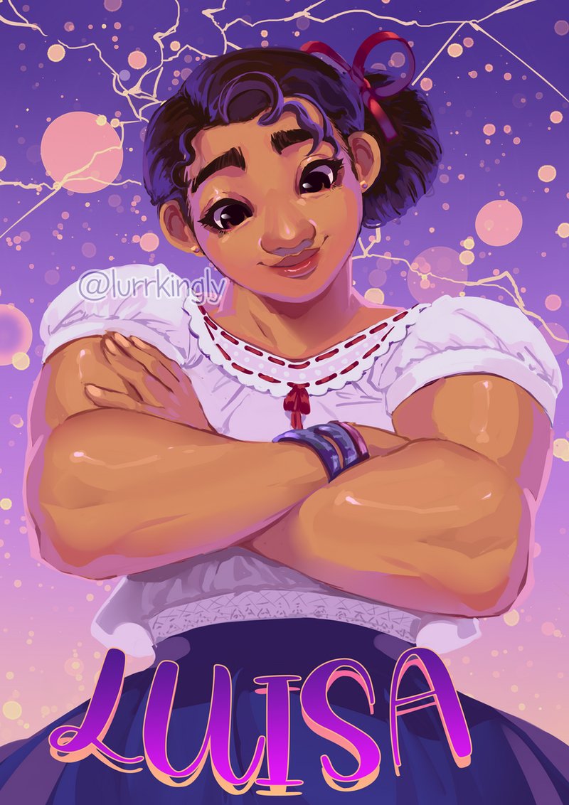 Encanto Luisa Wallpaper
