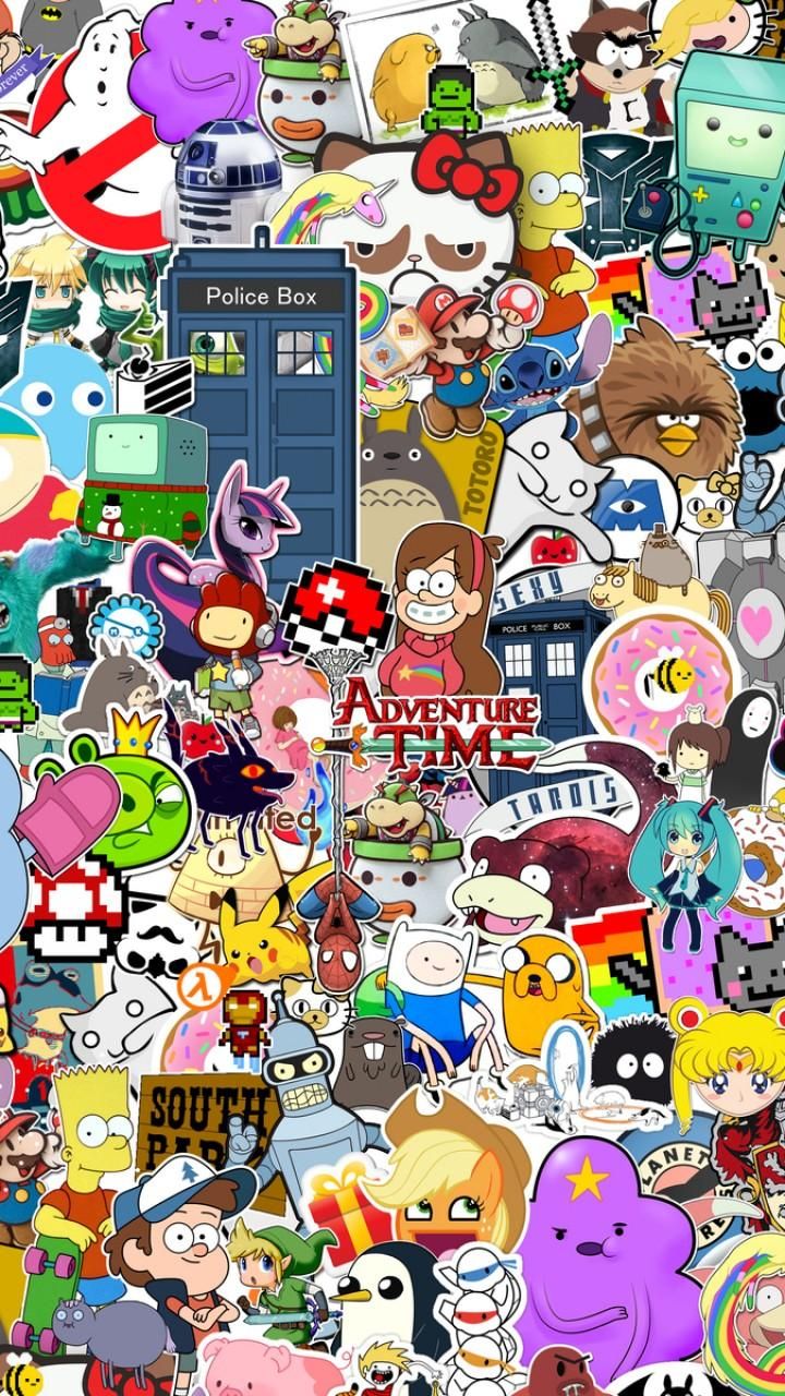 Download various drawings Wallpaper by ThiagoJappz now. Browse millions of popular cartoons Wallpaper. ディズニーの壁紙, iPhone用のかわいい壁紙, iPhone 用壁紙