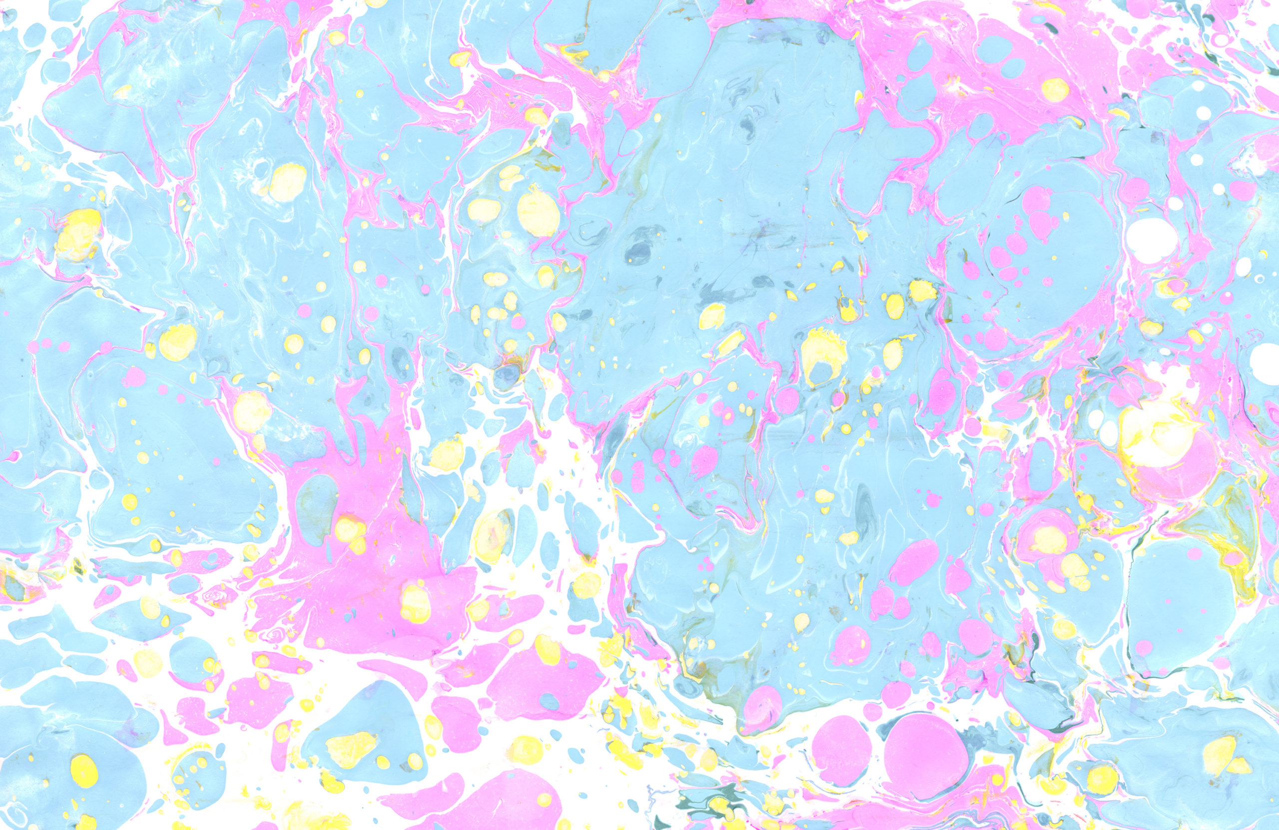 Pink & Blue Pastel Marbled Wallpaper Mural