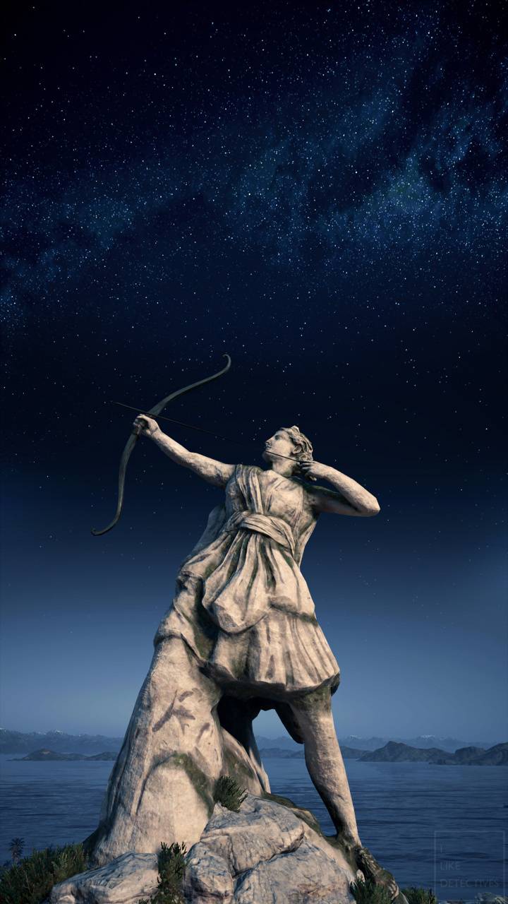 Greek God iPhone Wallpaper