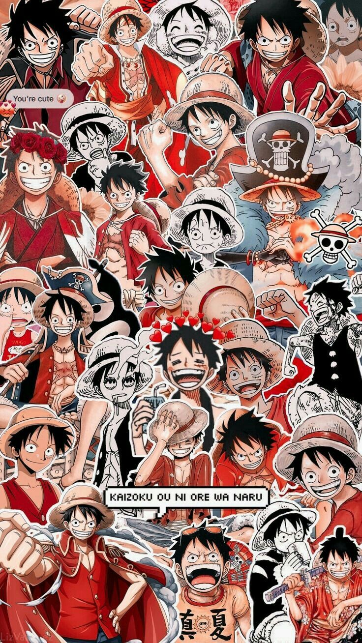 One Piece. One piece wallpaper iphone, Anime wallpaper, One piece luffy