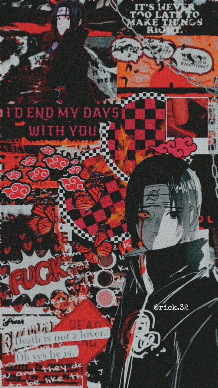 Itachi Red Wallpaper