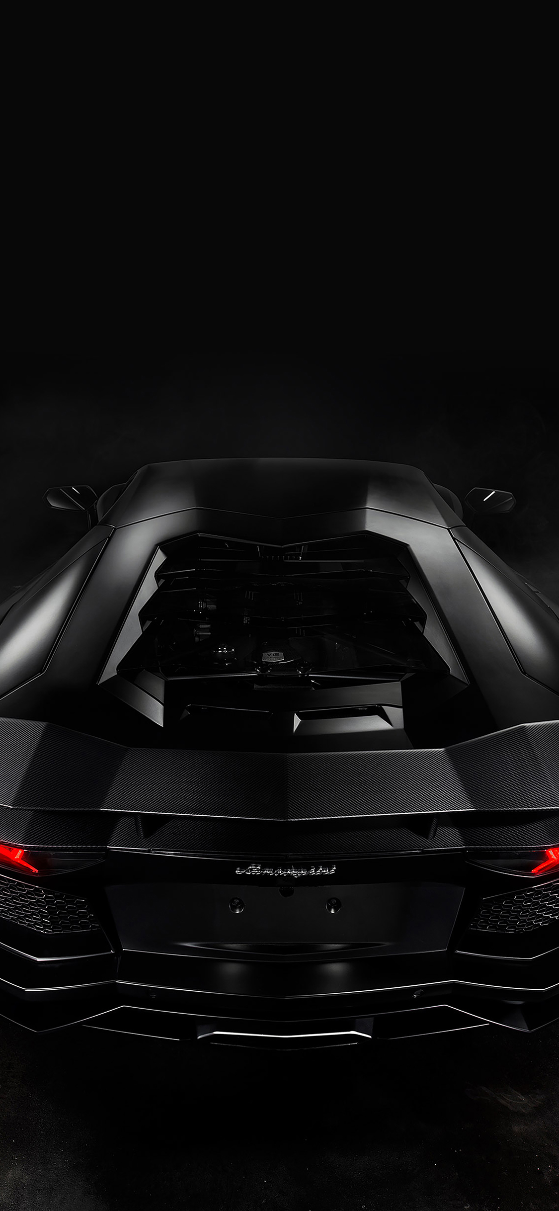 iPhoneXpapers of lamorghini aventador car dark art