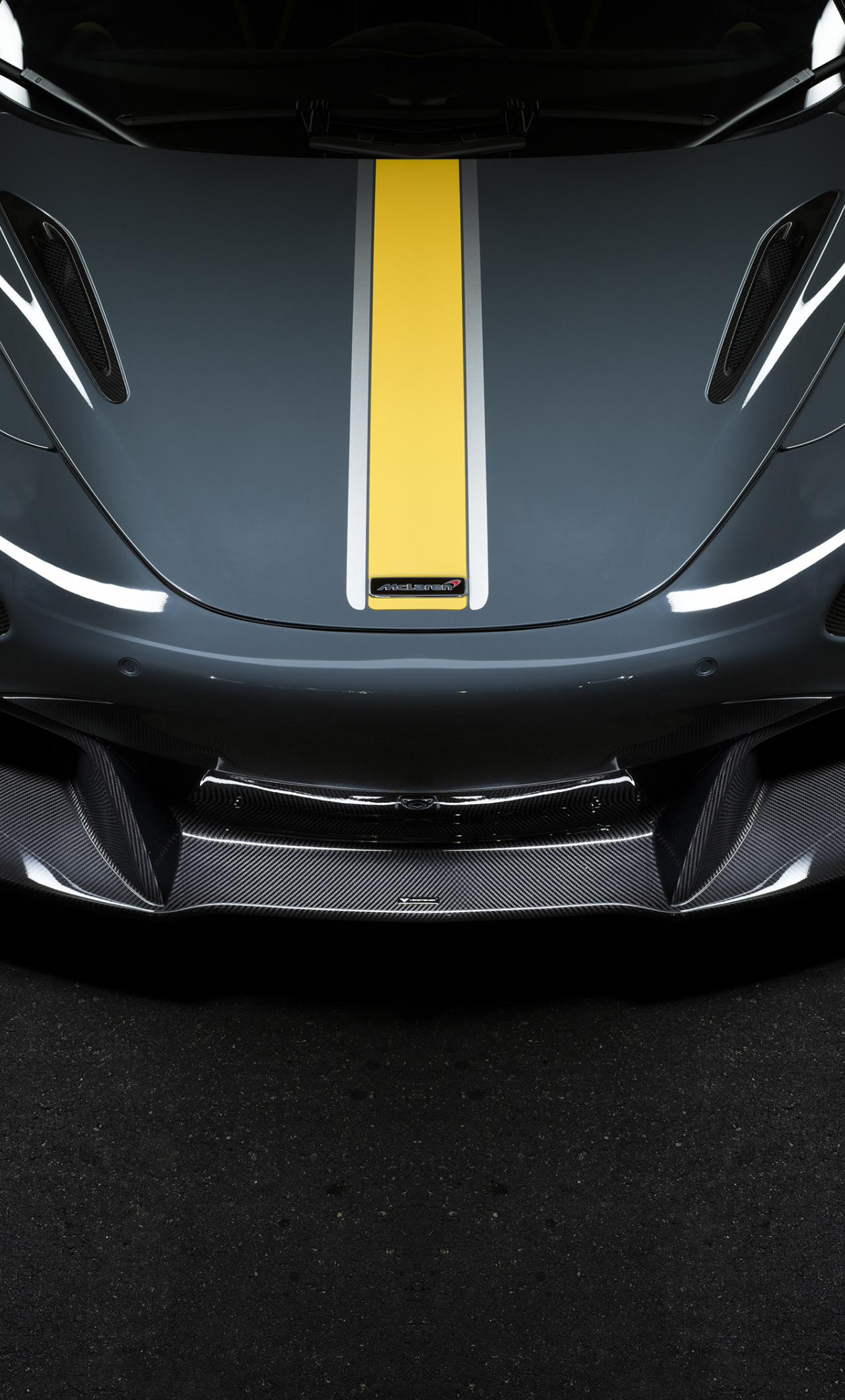 Mclaren 720s, Carbon Fiber, Front, Wallpaper 720s Front Bumper