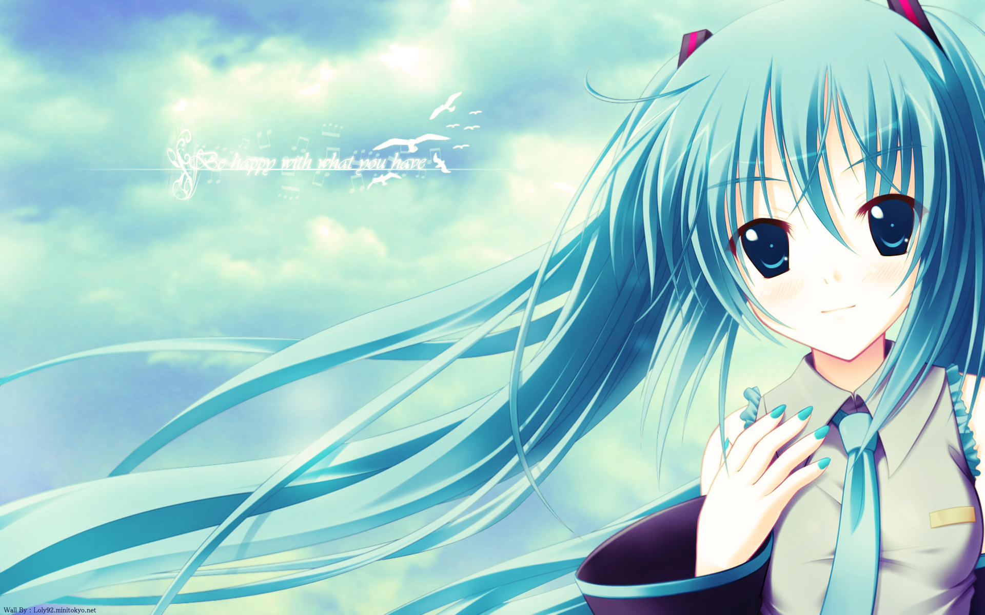 Desktop Hatsune Miku HD Wallpaper