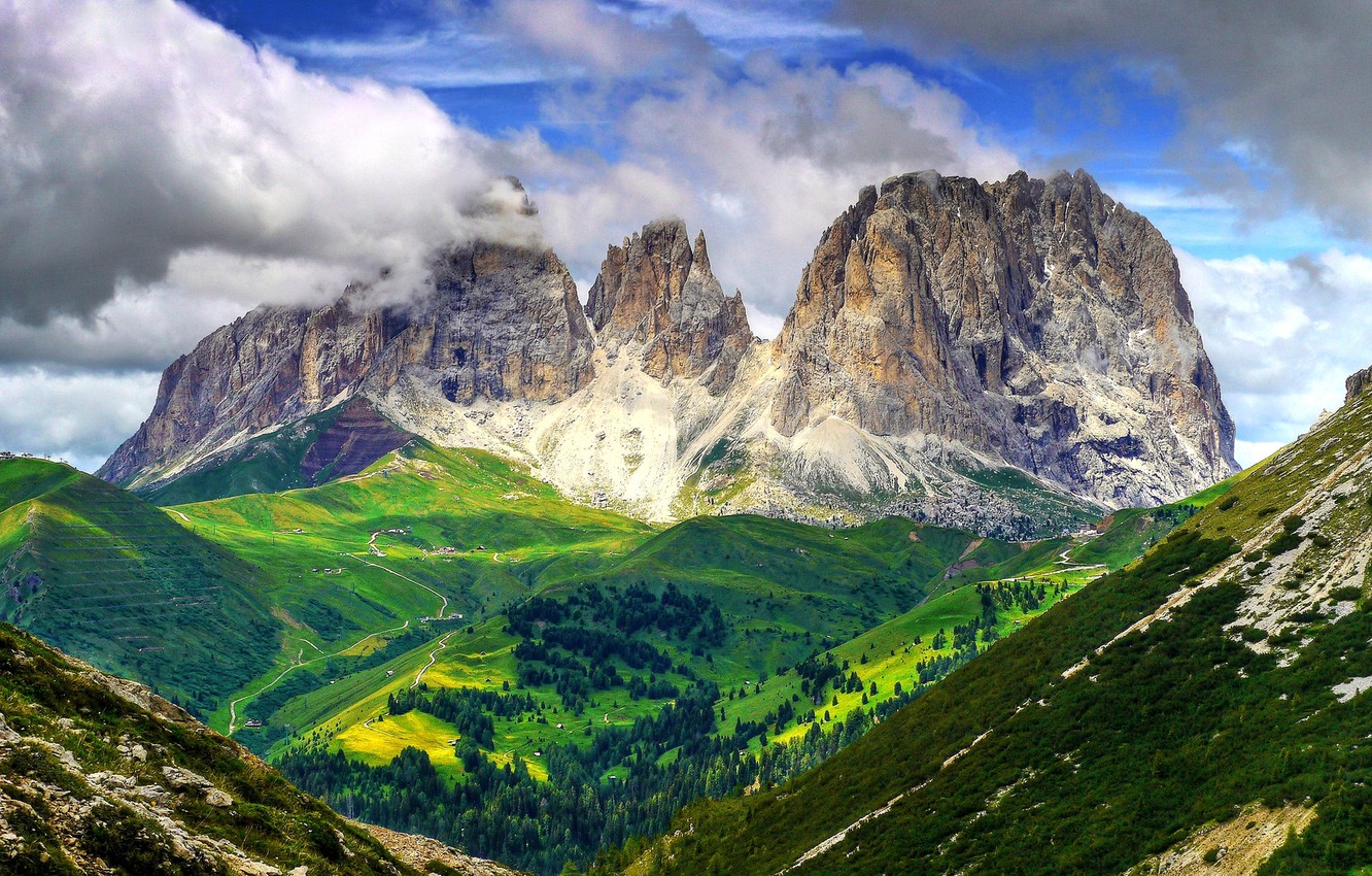 The Dolomites Italy Wallpapers Wallpaper Cave The Dolomites Italy Wallpapers Wallpaper Cave
