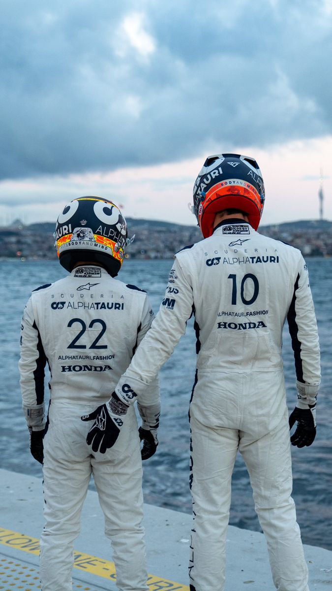 Pierre Gasly and Yuki Tsunoda. Fórmula 1